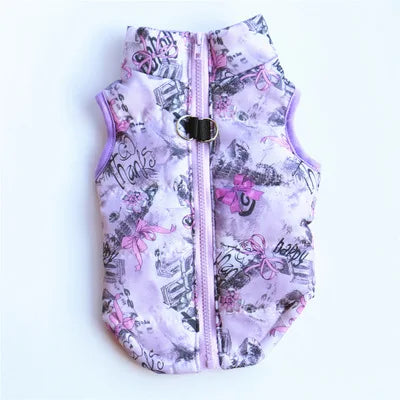 Winter Warm Dog Jacket – Windproof Pet Coat for Small Dogs, Chihuahua, French Bulldog, Yorkie