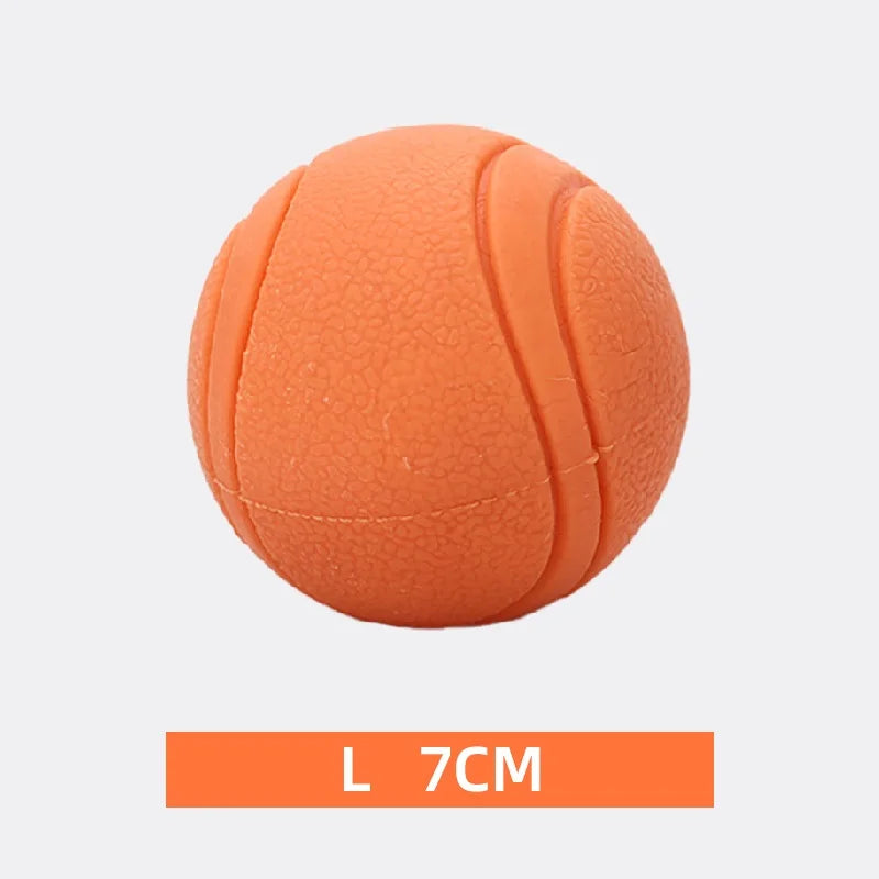 HOOPET Rubber Dog Ball – Bite-Resistant Toy for Small to XL Dogs