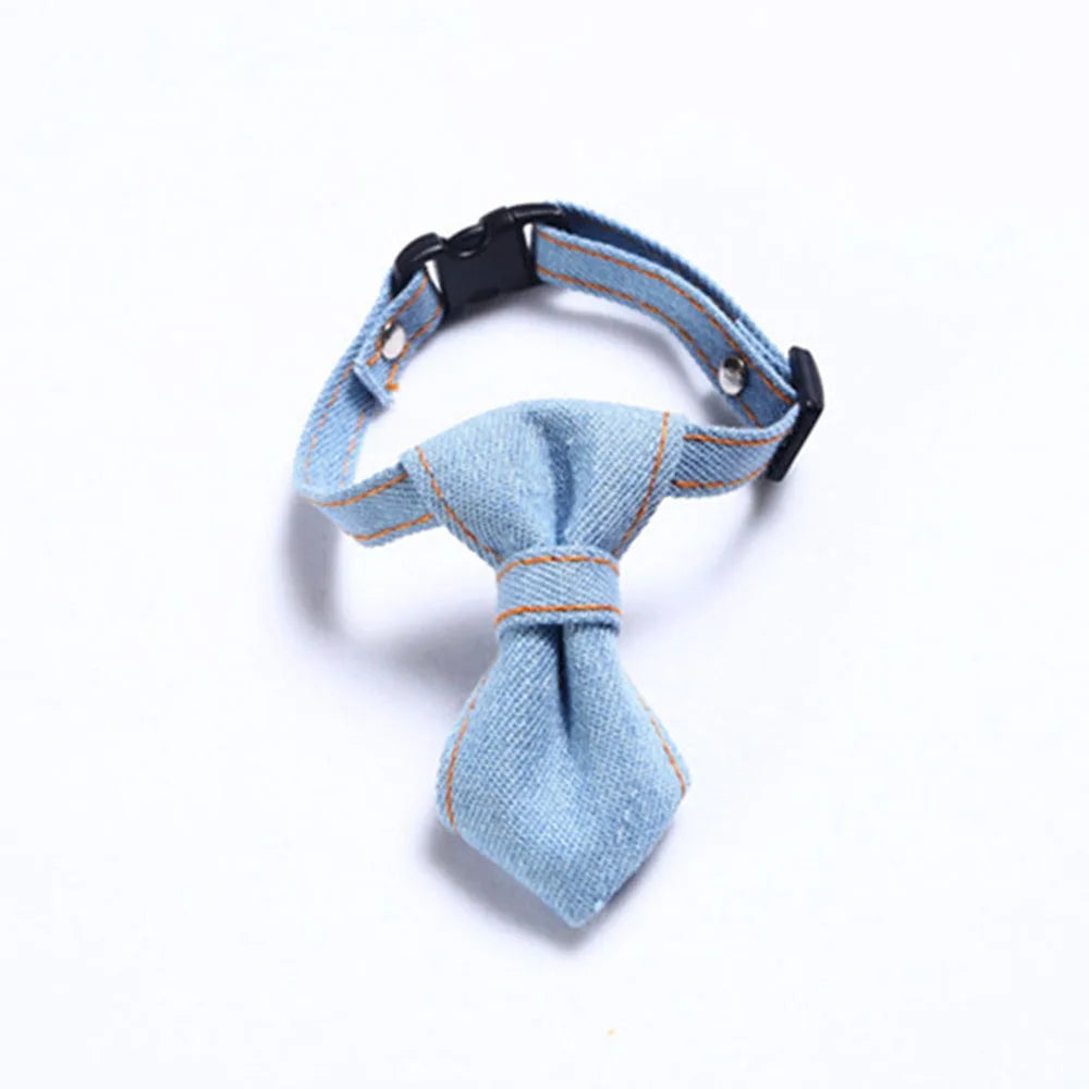 Adjustable Pet Bow Tie – Formal Breakaway Neck Tie Collar for Small Dogs & Cats