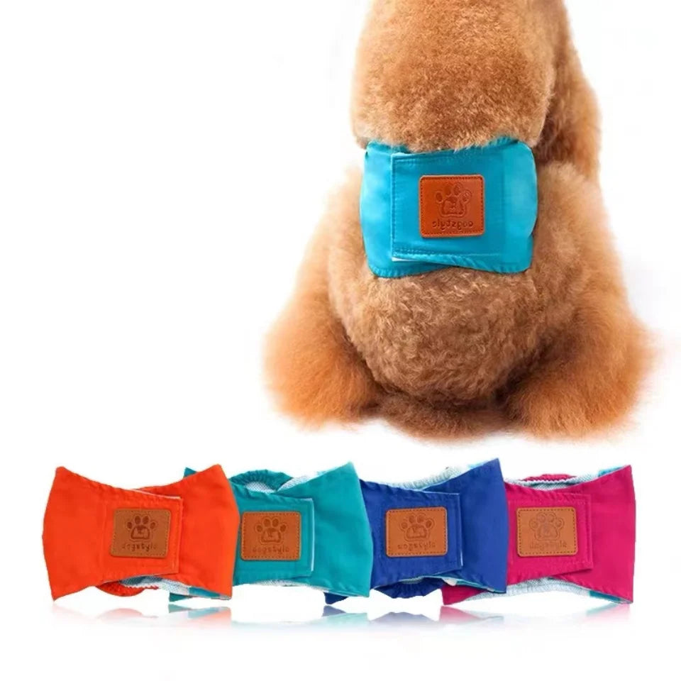 Washable Dog Diaper Shorts – Female Sanitary Panties for Menstruation