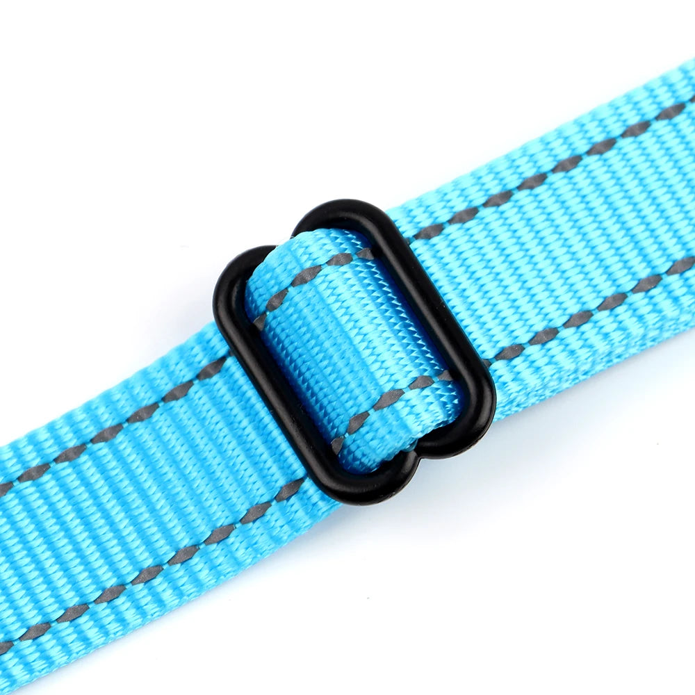 🐶 Reflective No-Pull Nylon Dog Harness – Adjustable Vest for Small to Large Dogs 🐾