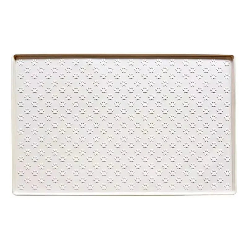 🐾 Silicone Waterproof Pet Feeding Mat – Non-Slip Food & Water Bowl Placemat for Cats & Dogs