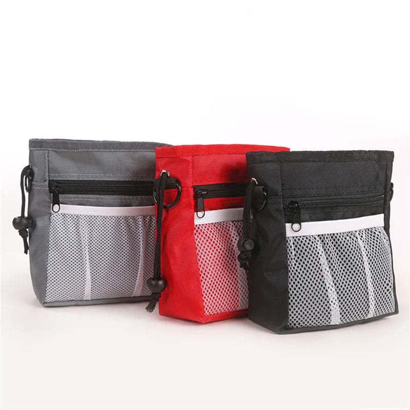 Multifunctional Dog Training Treat Pouch – Pet Snack & Food Bag with Waist Strap & Crossbody Option for Puppy Walking & Training