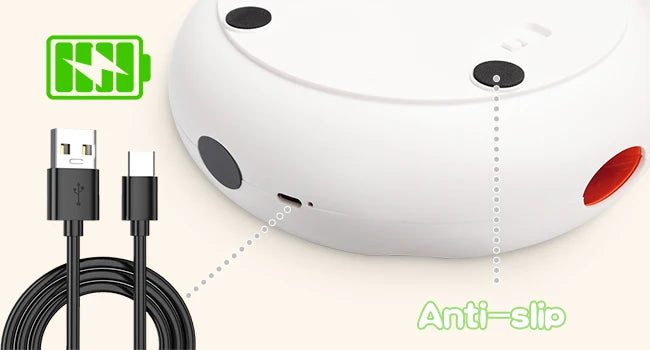 INKZOO 7-Hole Interactive Cat Toy – Automatic Mice Whack-A-Mole for Kittens