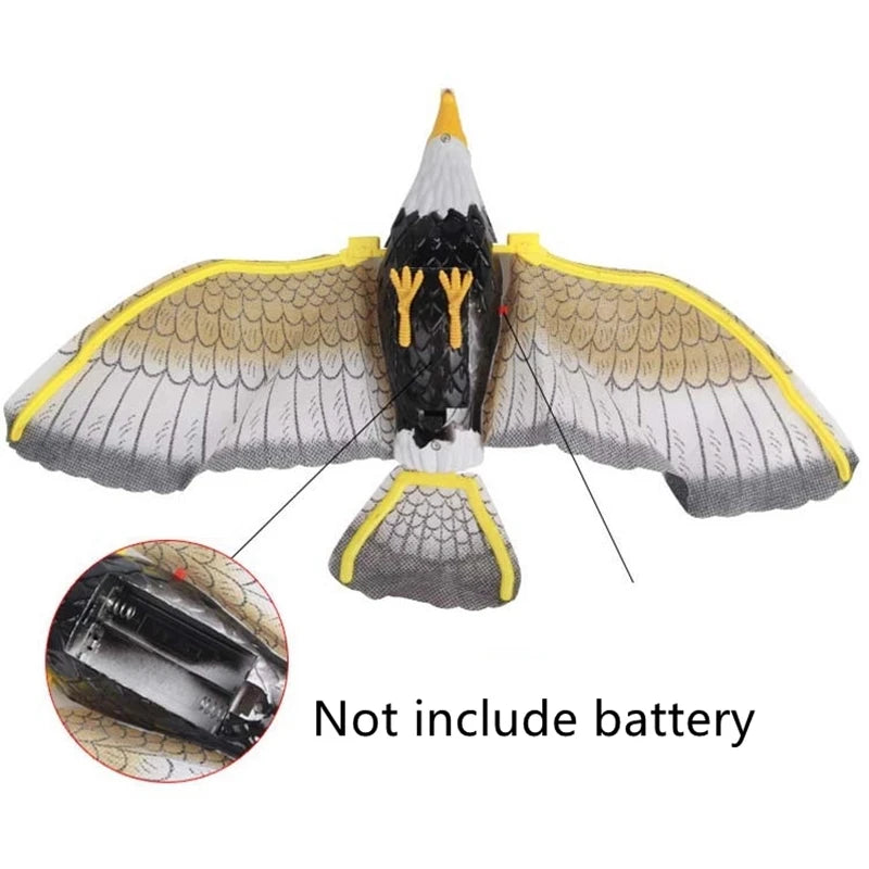 Electric Hanging Flying Bird Cat Toy – Interactive Simulated Eagle with Scratch Rope