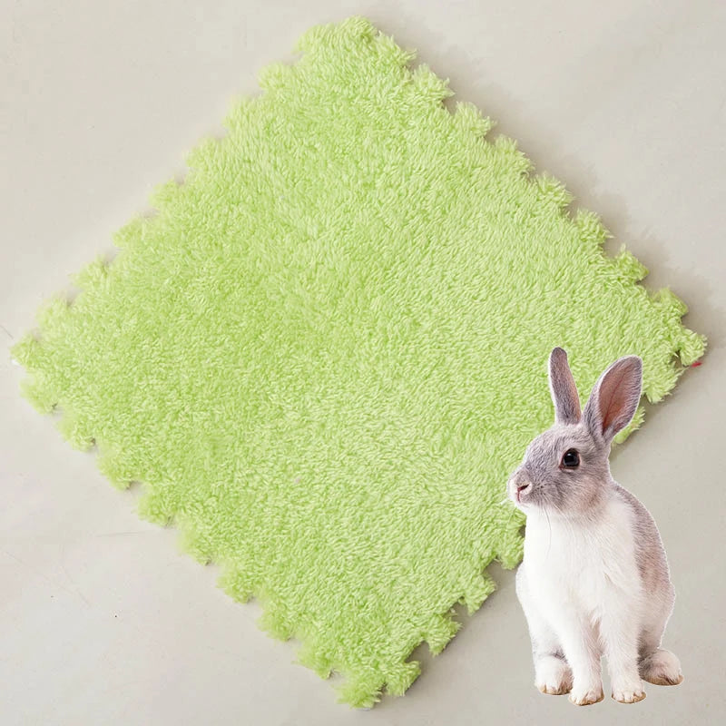 30×30cm Soft EVA Foam Pet Warming Pad – Small Animal Sleeping Mat for Guinea Pigs, Hamsters, Rabbits (1–10Pcs)