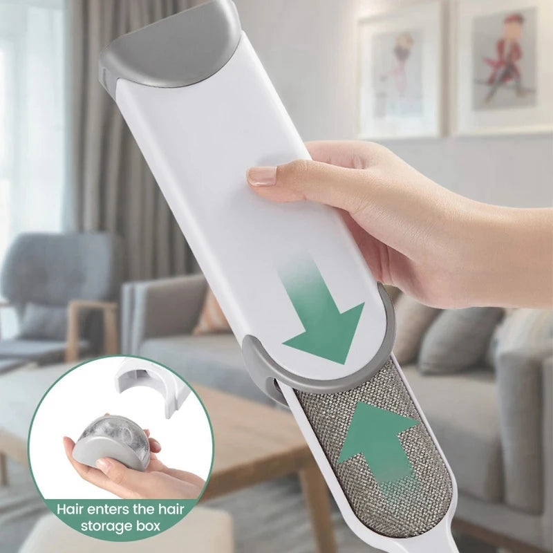 Reusable Pet Hair & Lint Remover 🐾 Manual Cleaning Brush