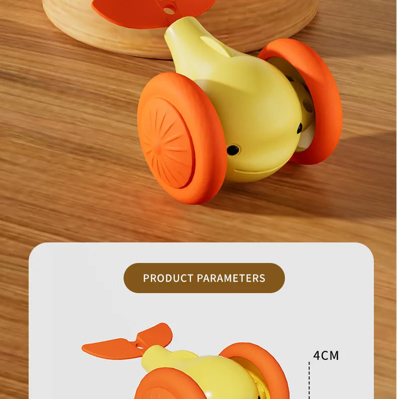 Interactive Electric Whale Cat Toy – Automatic Teaser Car with Obstacle Avoidance for Kittens