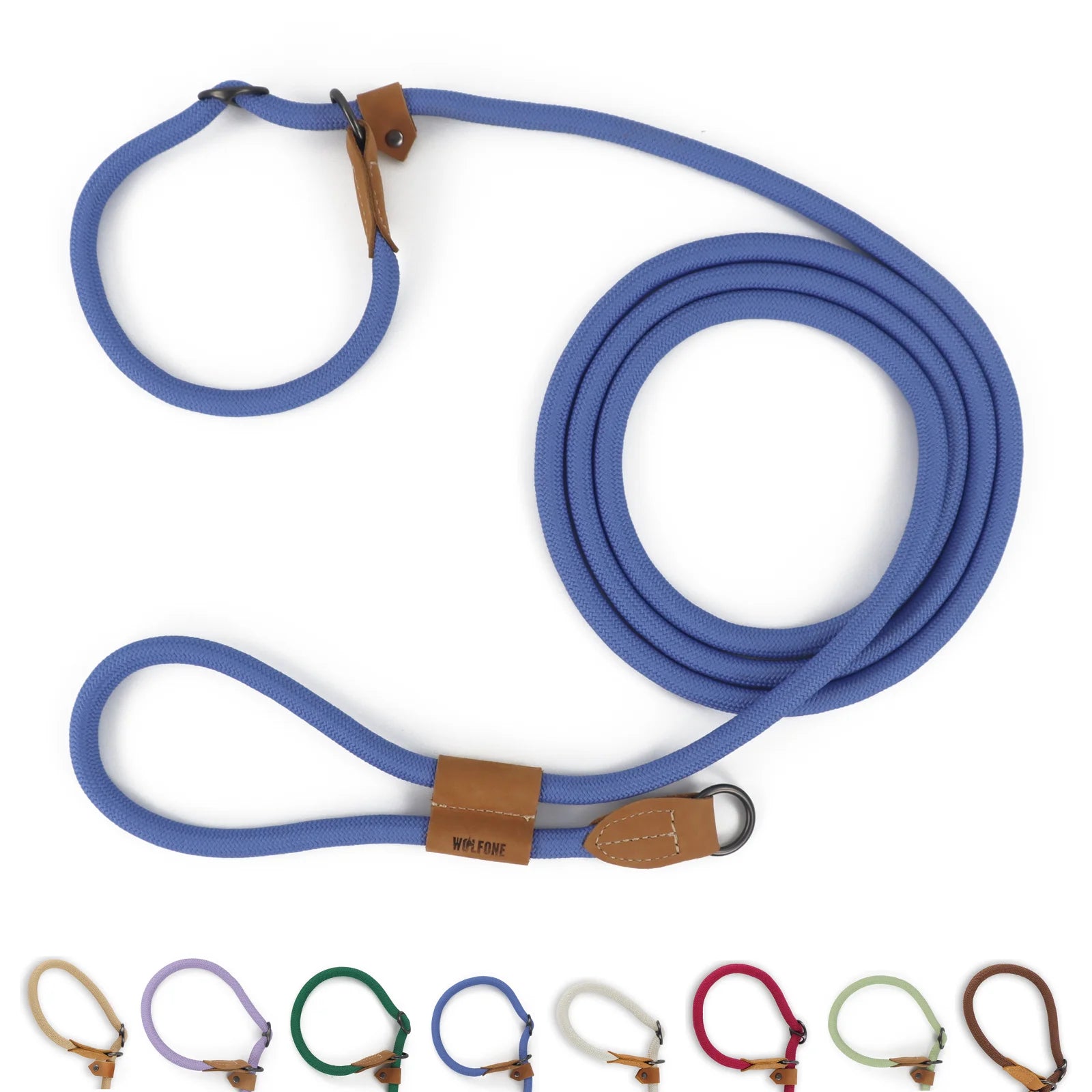 Adjustable Multi-Functional Dog Leash – Hands-free P-Chain Lead (2.1m/3m)