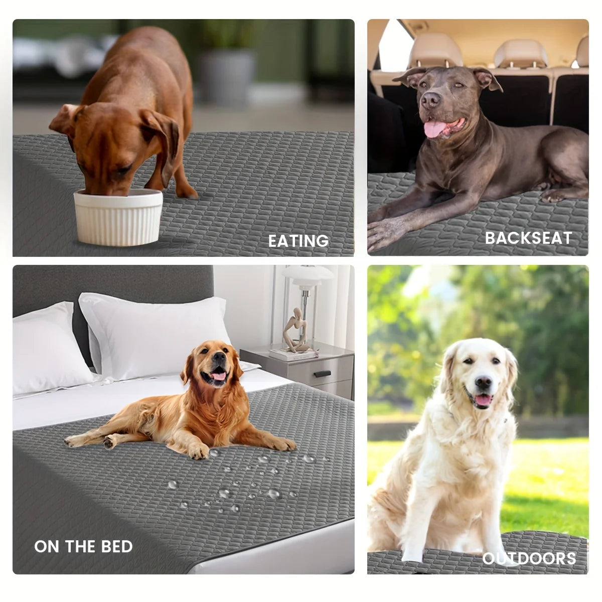 Anti-Leaking & Non-Slip Dog Bed Cover