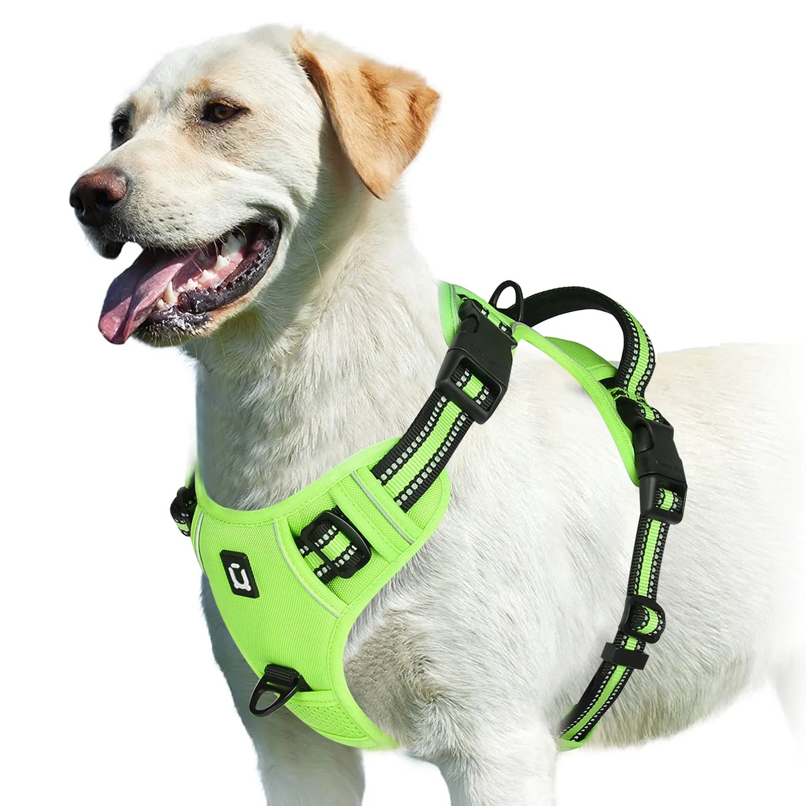 🐾 No Pull Dog Harness – Adjustable Soft Padded Vest with Easy-Control Handle