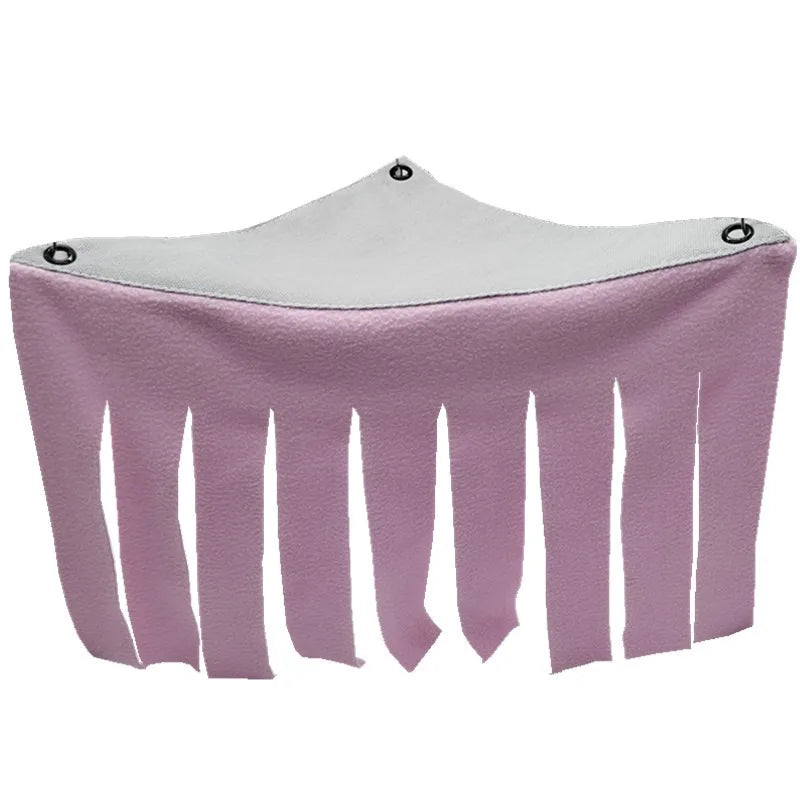 Tassel Strip Hanging Pet Tent Hideout – Hammock Curtain Nest for Guinea Pig, Hamster, Hedgehog & Small Pets
