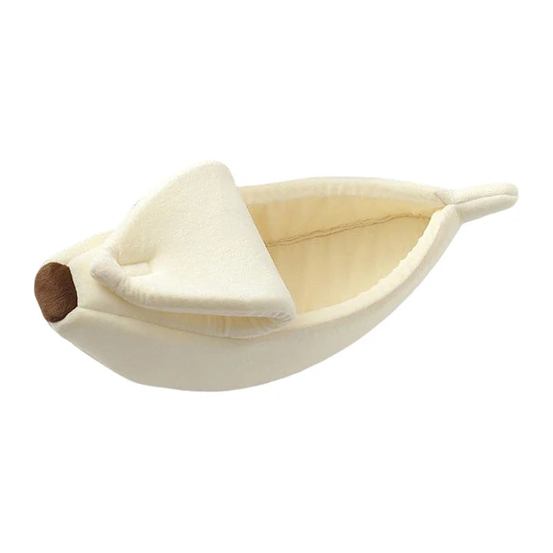 Funny Banana Cat Bed – Cozy, Cute, Warm & Portable Cat House and Dog Cushion