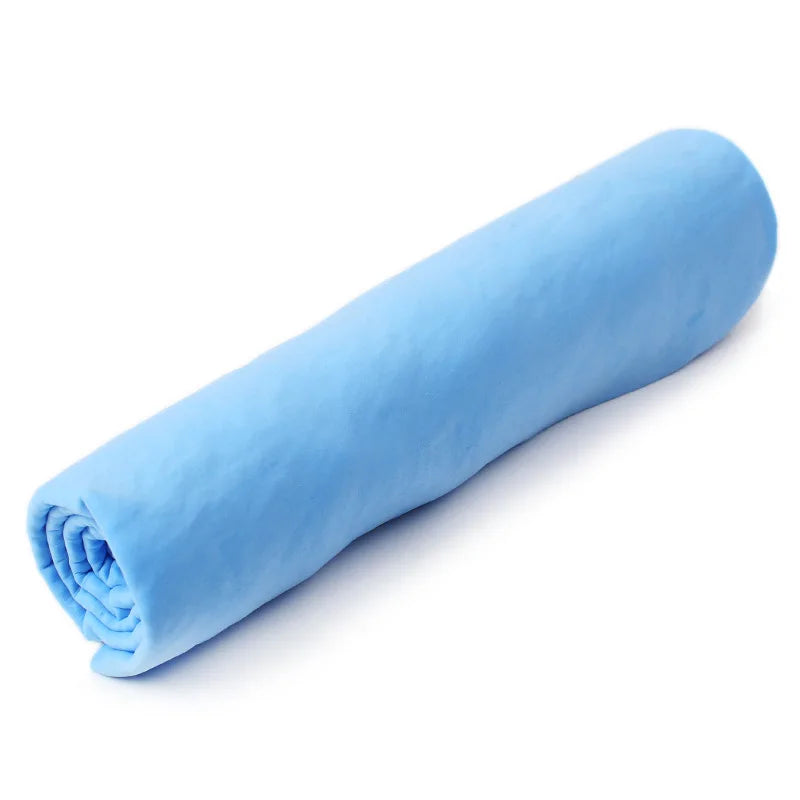 Deer Skin Pet Towel – Quick-Drying, Super Absorbent Bath Towel for Cats & Dogs
