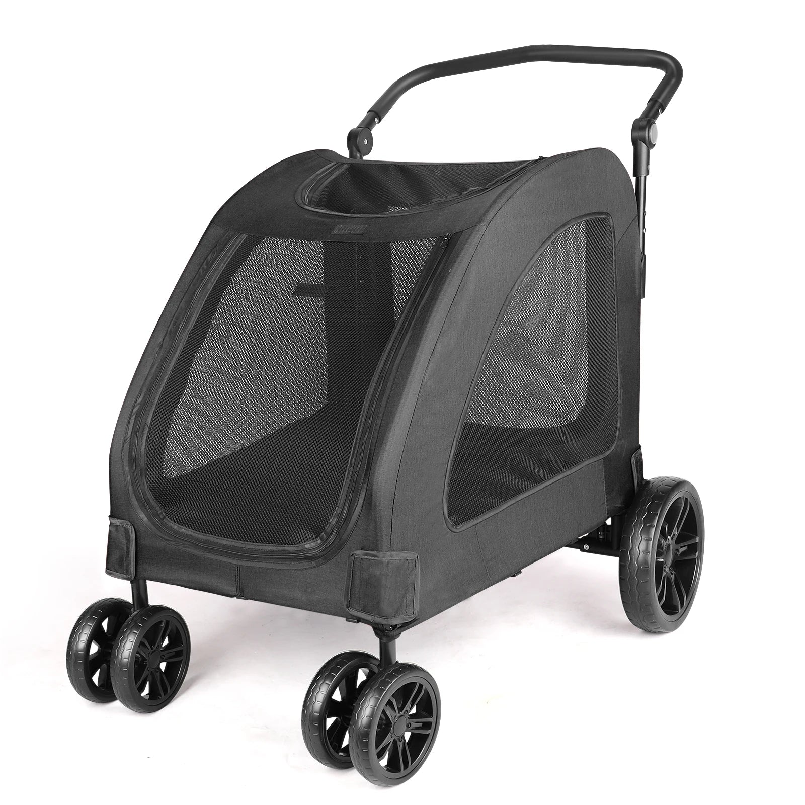 3-Wheel Pet Stroller – High Quality, Portable Travel Carrier