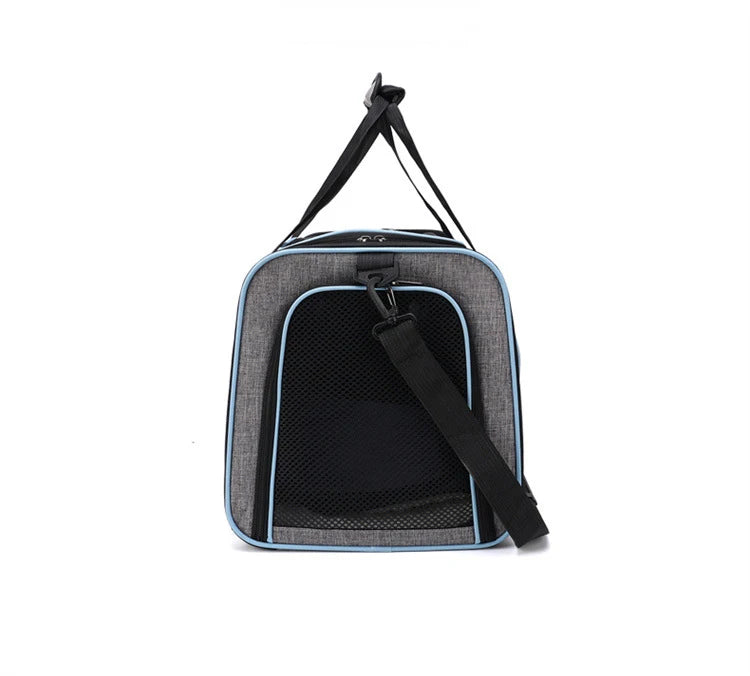 Pet Carrier Backpack – Portable Foldable Cat & Dog Travel Bag, Breathable Pet Transport Carrier for Outdoor Trips