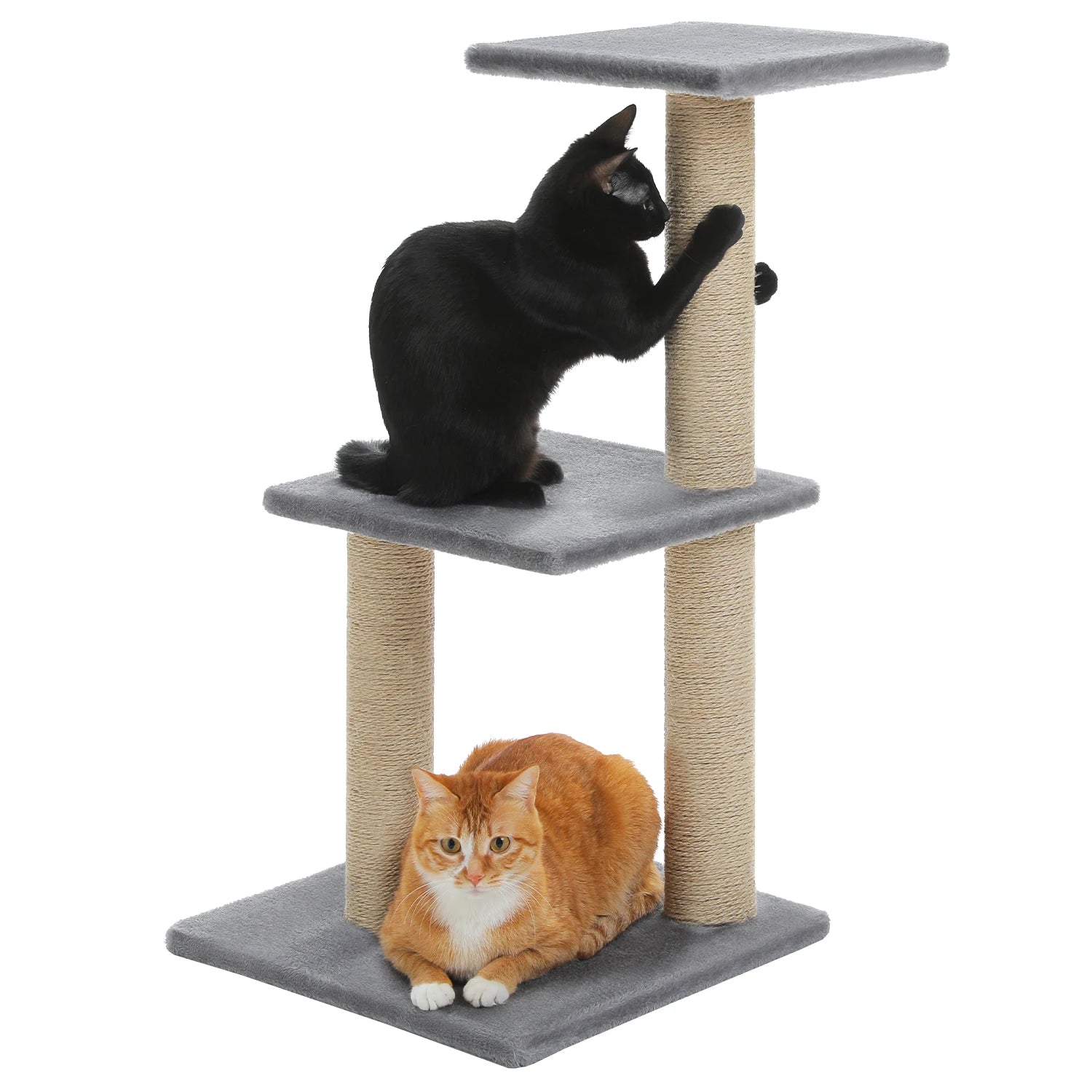 Cat Tree Tower – Scratching Posts, Hammock & Perch