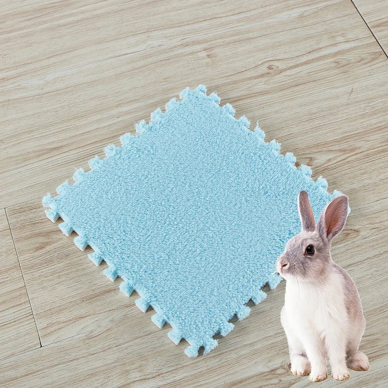 30×30cm Soft EVA Foam Pet Warming Pad – Small Animal Sleeping Mat for Guinea Pigs, Hamsters, Rabbits (1–10Pcs)