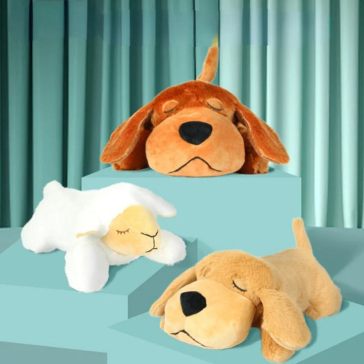 FOYO Heartbeat Puppy Toy – Plush Comfort Doll for Dog Anxiety Relief, Sleep Aid & Behavioral Training