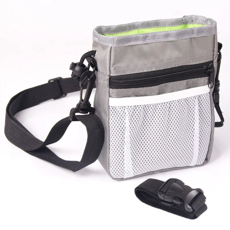 Portable Dog Training Waist Bag – Outdoor Pet Treat Pouch with Storage Pocket for Snacks, Bait & Rewards