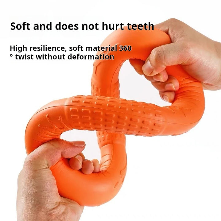 TPR Flying Disk Dog Toy – Anti-Bite Training Ring & Floating Puller 🥏🐶