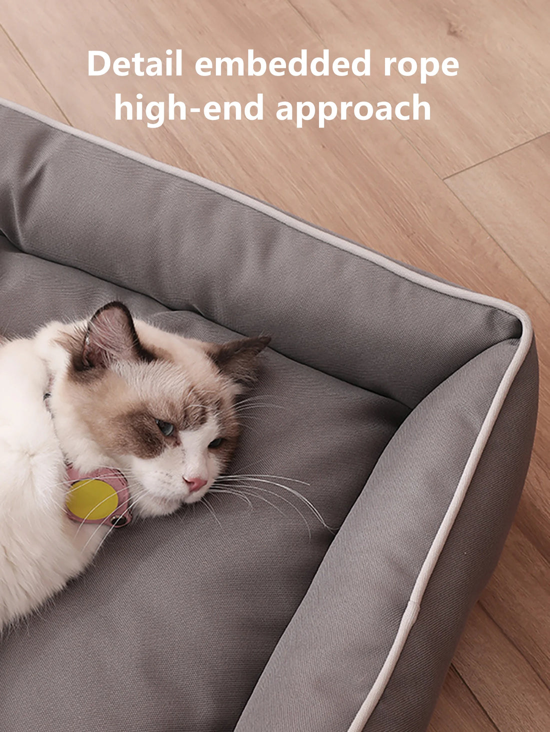 Waterproof Dog Bed – All-Season Oxford Fabric Pet Bed with Thickened PP Cotton Filling