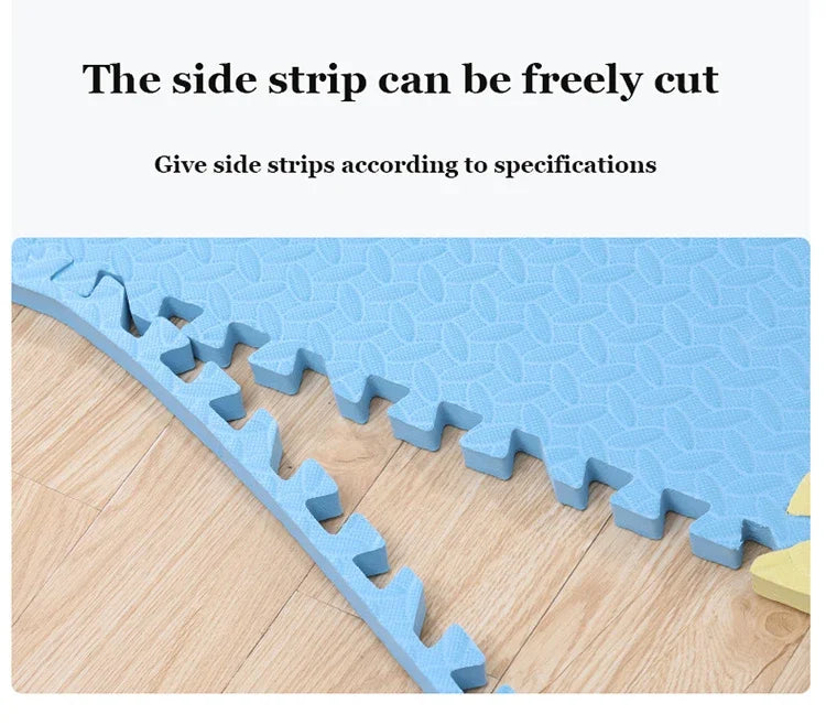 8–16pcs Baby Puzzle Foam Play Mat – Interlocking Educational Floor Carpet for Kids & Toddlers, 30x30cm EVA Foam