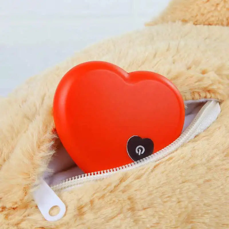 Heartbeat Dog Plush Toy – Calming Anxiety Relief Puppy Sleep Companion with Warmth & Stress Relief