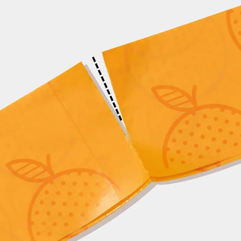 Orange Scented Dog Poop Bags – Degradable Waste Bags with Portable Dispenser for Dog Walking & Cleanup