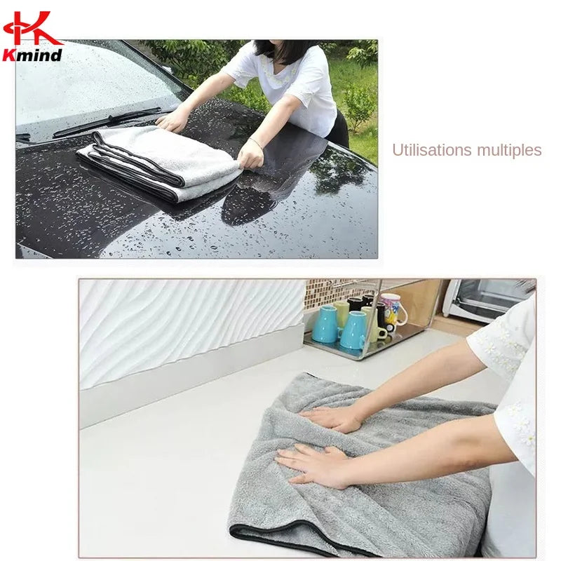 Microfiber Car Wash Towel – Fast-Drying, Extra Soft Auto Detailing Cloth
