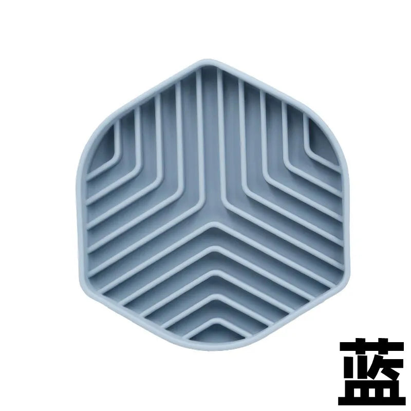 Anti-Choking Slow Feeder Bowl with Silicone Suction Cup – No-Spill Slow Food Cushion for Dogs & Cats