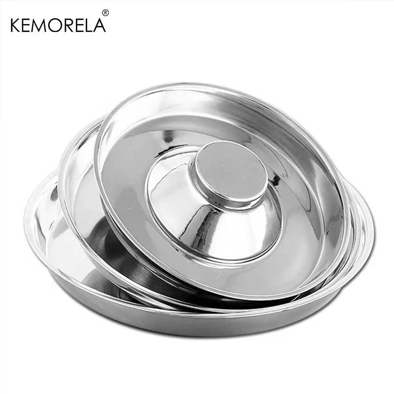 1PC Stainless Steel Dog Slow Feeder Bowl – Puppy Weaning Food & Water Dish, Anti-Gulping Pet Feeder Bowl