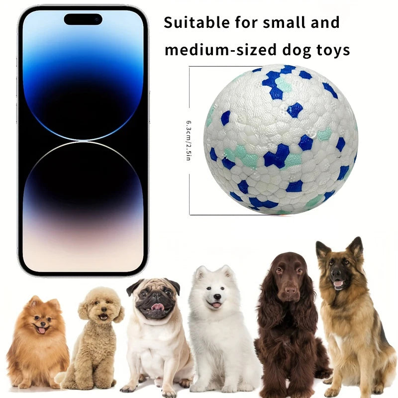 Durable Chew Ball for Dogs – Interactive Teeth-Cleaning Toy