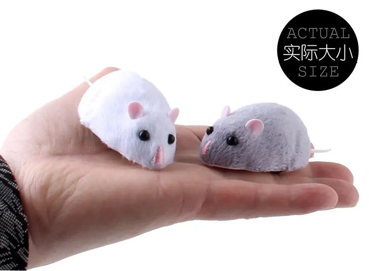Electric RC Mouse Cat Toy – Remote Control Infrared Moving Rat for Interactive Pet Play & Pranks