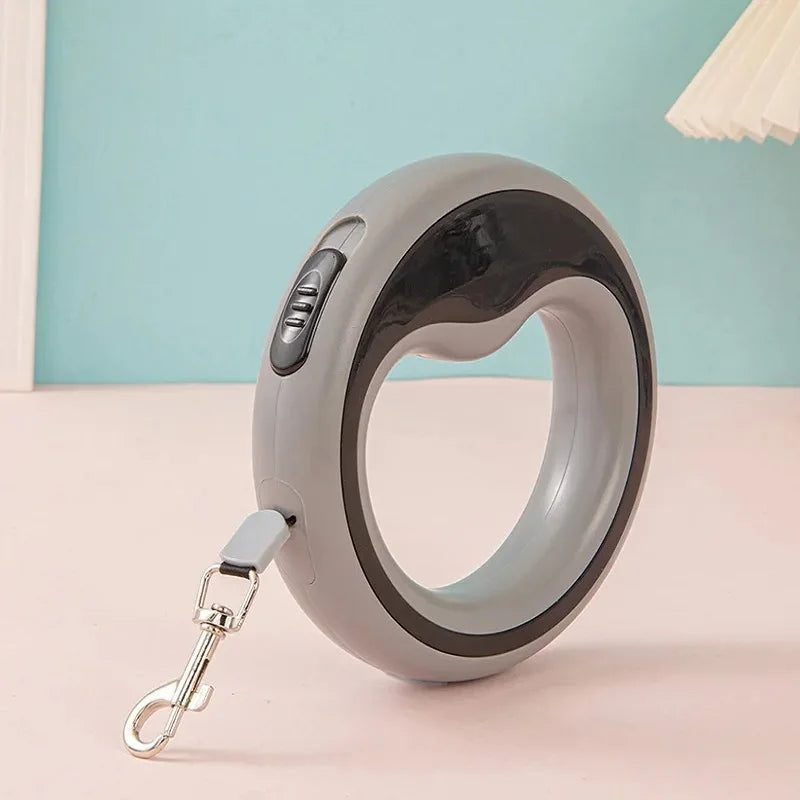 🐾 Automatic Retractable Dog Leash – 98" Shock-Absorbent Lead with Lock Button