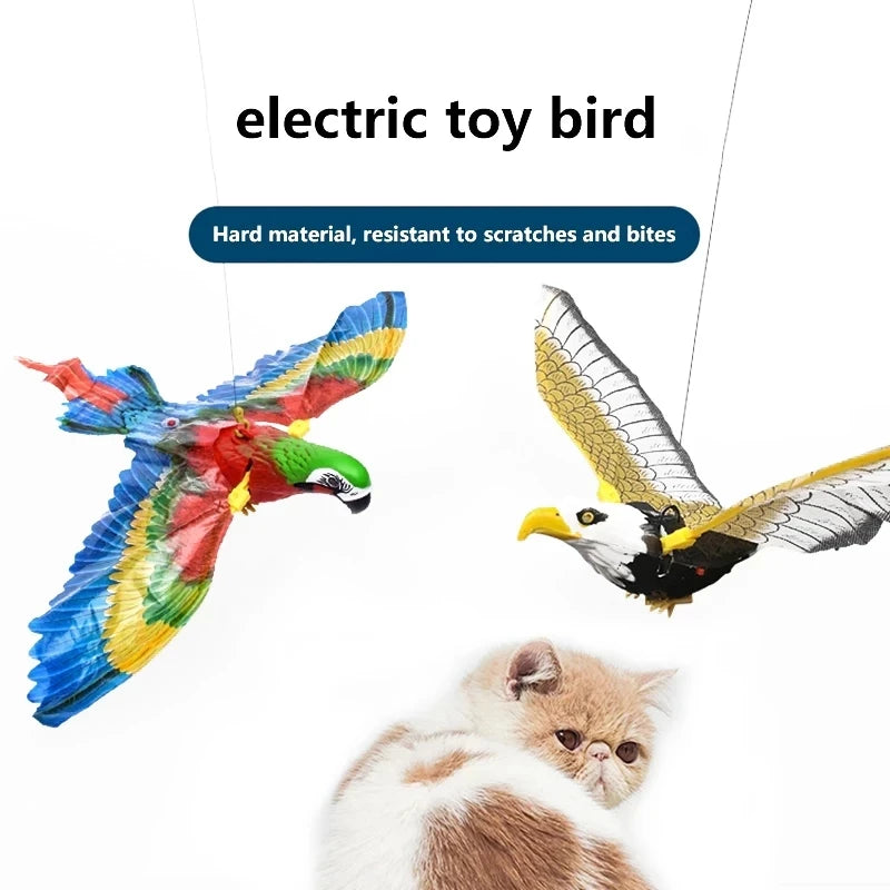 Electric Flying Bird Cat Toy – Hanging Eagle Teaser