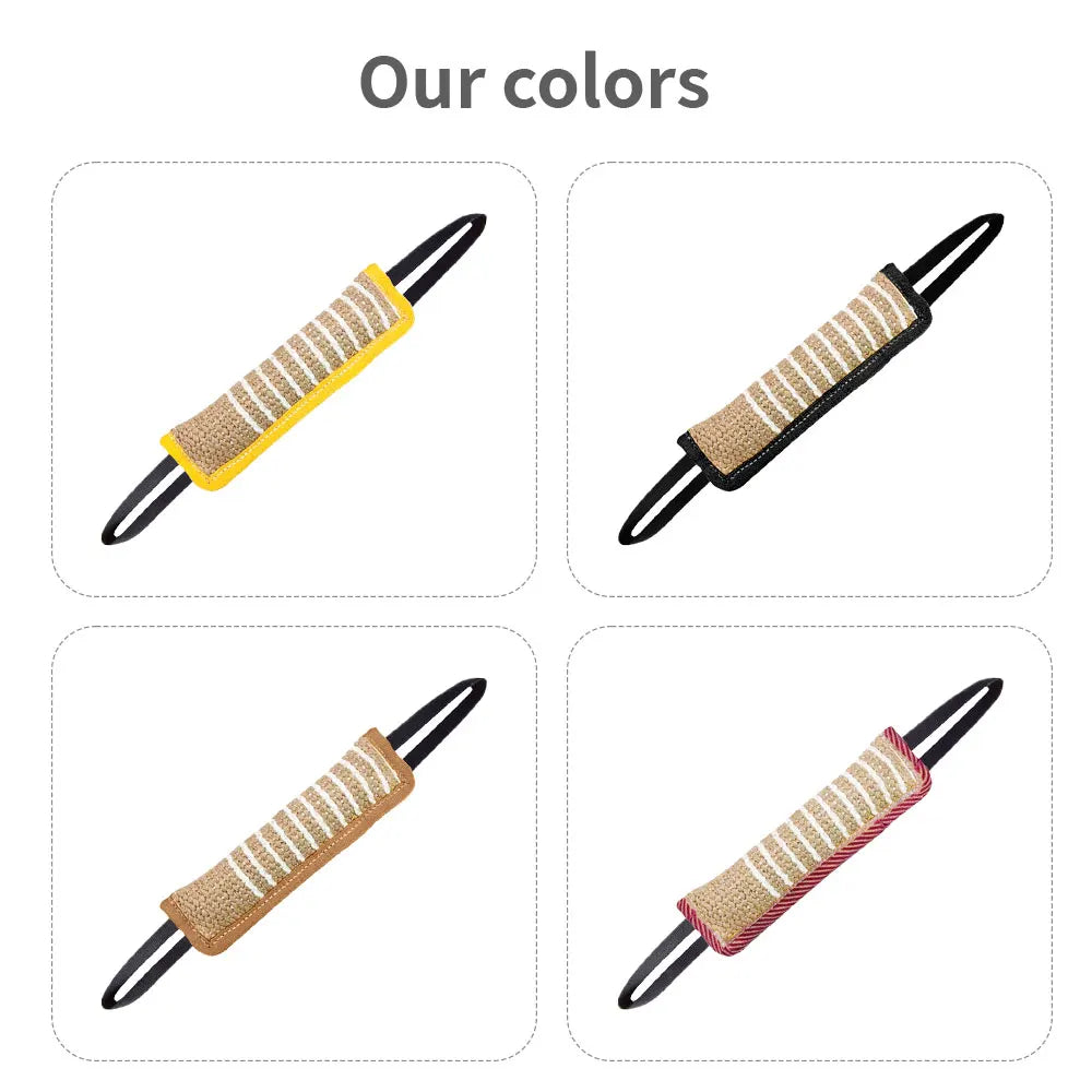 Jaoseko Dog Bite Training Stick – Durable Tug Toy for Dog Training, Teeth Cleaning & Target Play