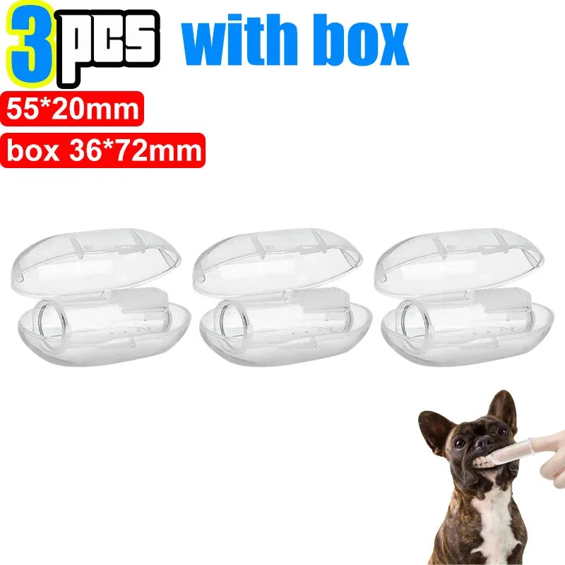 Silicone Soft Pet Finger Cuff Toothbrush