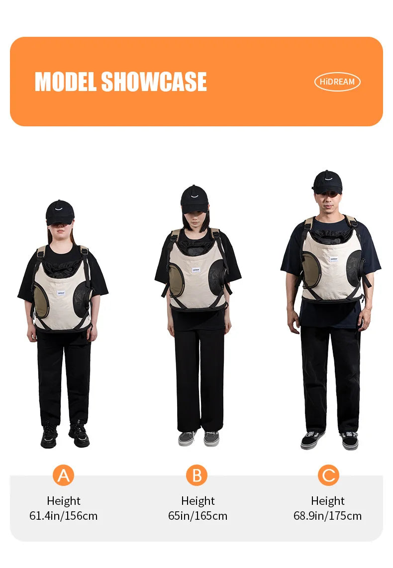 Pet Chest Backpack – Front Carrying Tote for Dogs & Cats, Breathable Outdoor Shoulder Bag, Portable Pet Travel Carrier