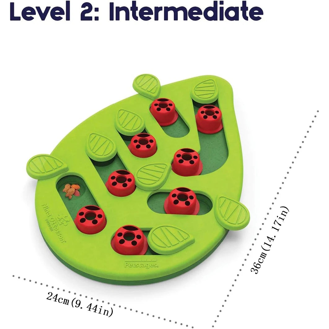 Rainy Day Puzzle & Play – Interactive Cat Treat Puzzle Toy with Scratch Board