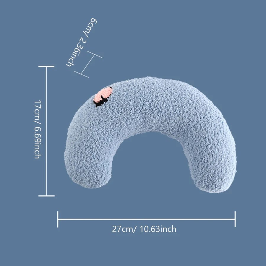 Little U-Shaped Pillow for Cats & Small Dogs – Fashion Neck Protector & Deep Sleep Headrest