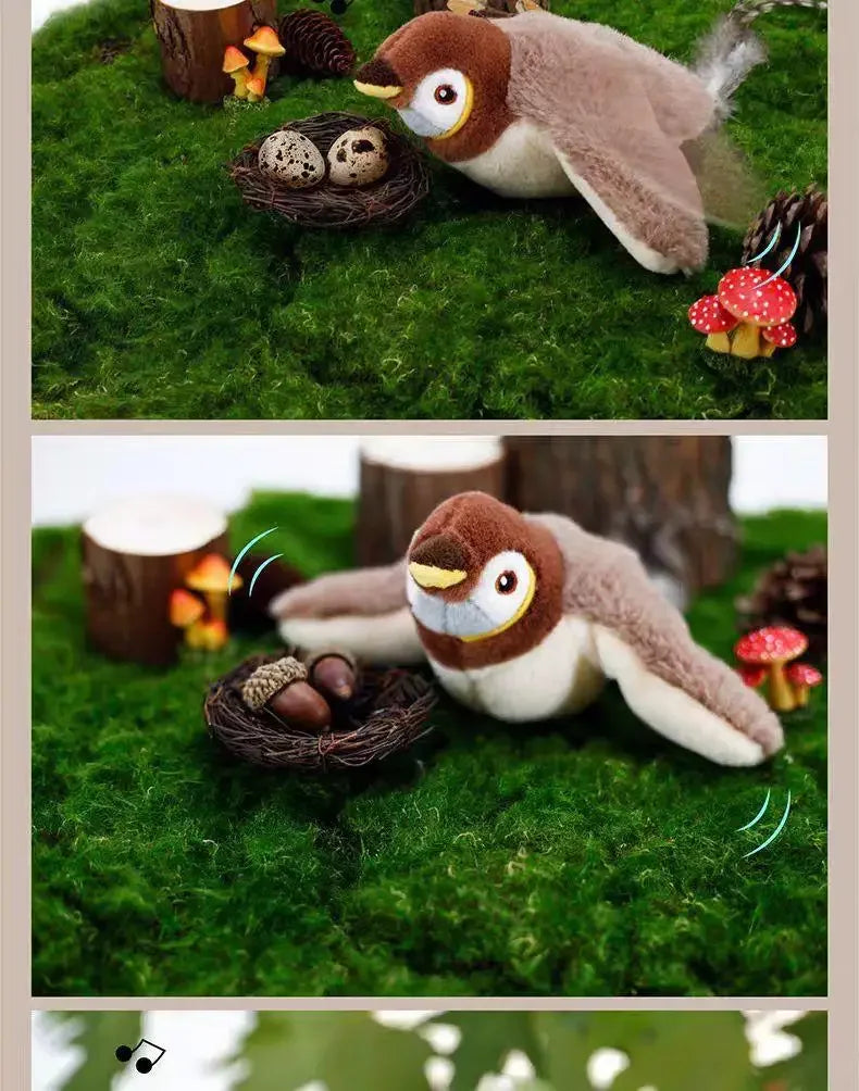 🐦 Hot Cat Interactive Electric Bird Toy – USB Rechargeable with Catnip