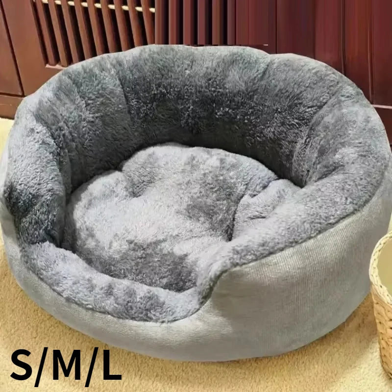 Very Soft Warm Dog Bed Sofa – Cozy Pet Basket for Medium & Large Dogs & Cats