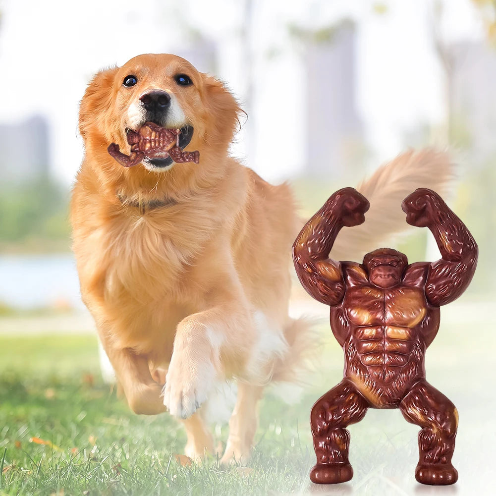 Indestructible Gorilla Dog Chew Toy – Ultra Tough Chewing Stick for Large Aggressive Chewers