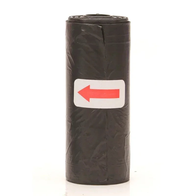 15 Bags/Roll Dog Poop Bags – Leak-Proof Refill Rolls for Outdoor Pet Waste Disposal