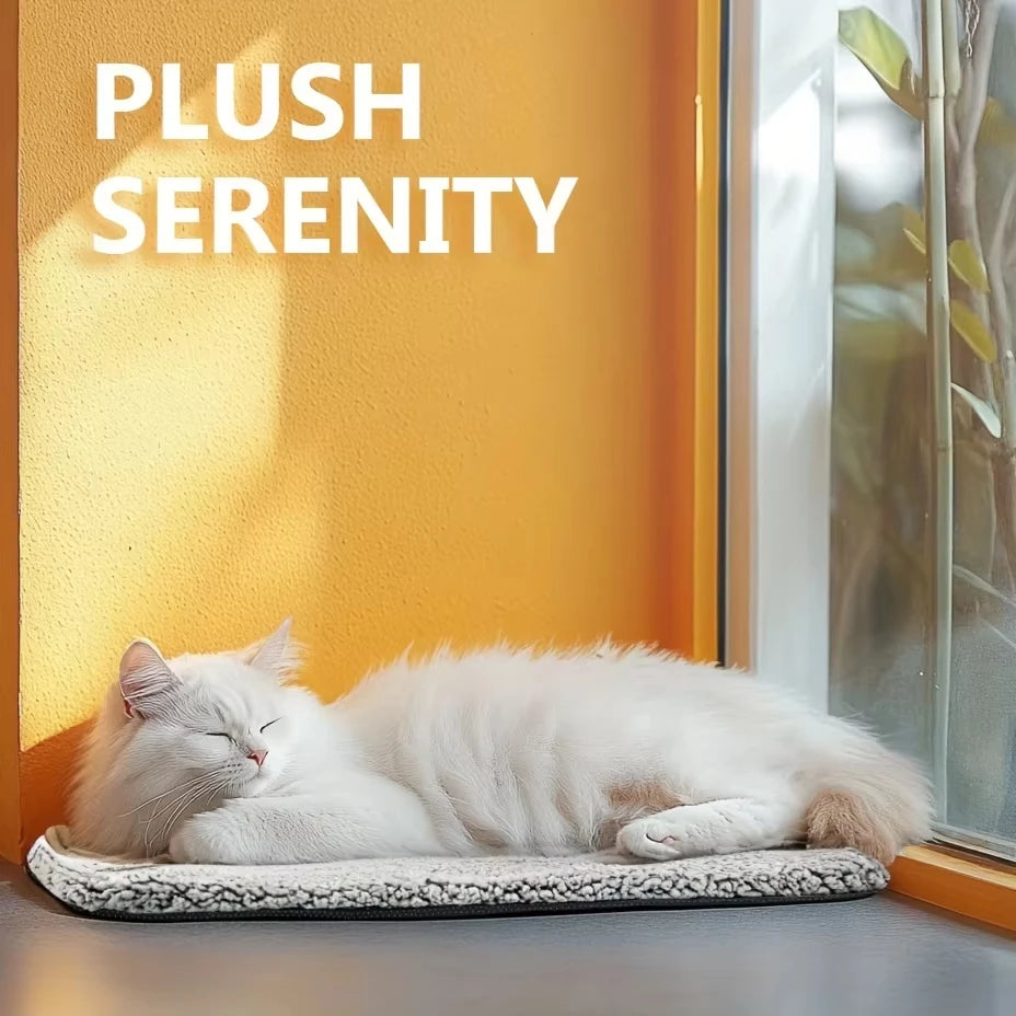 Self-Heating Pet Pad – Thermal Warm Blanket Cushion for Dogs & Cats, Washable Non-Electric Pet Mat