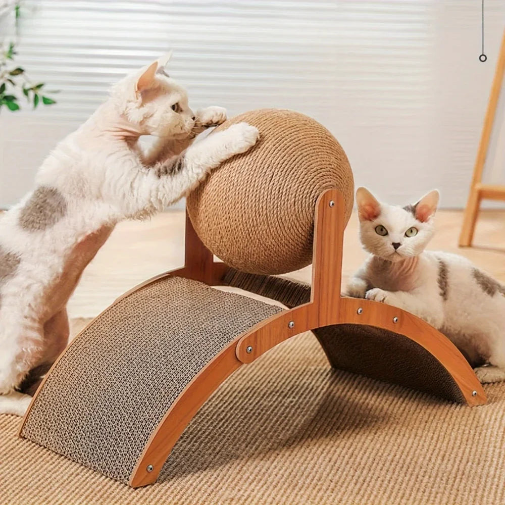 Vertical Arch Cat Scratching Board – Wear-Resistant
