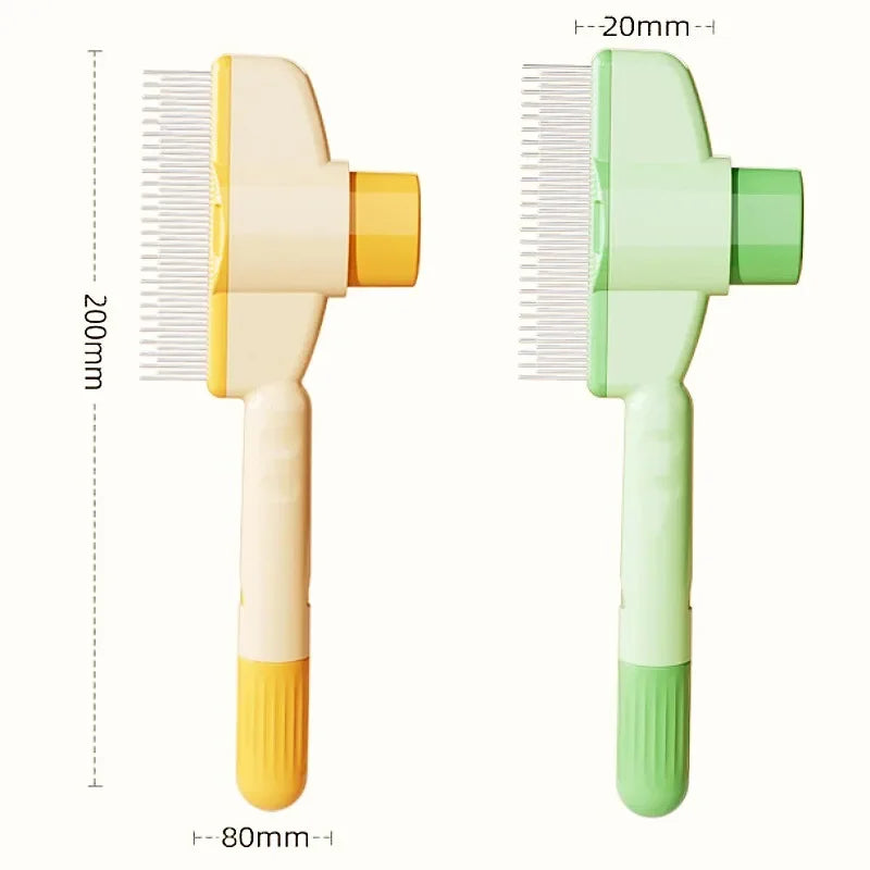 Self-Cleaning Dog & Cat Brush 🐾 Pet Hair Remover Comb