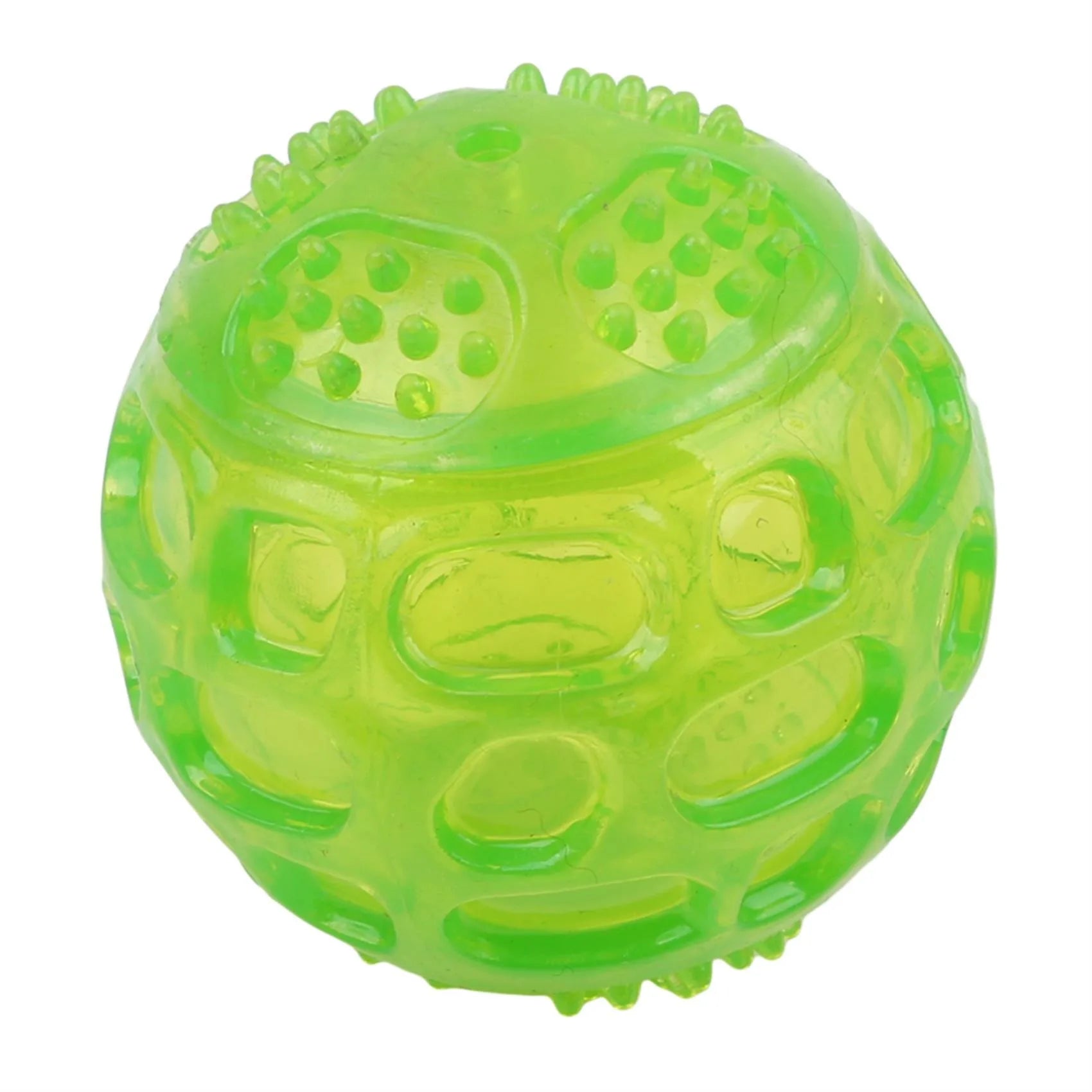 Waterproof Squeaky Dog Ball – Bite-Resistant Chew & Training Toy ⚽🐾