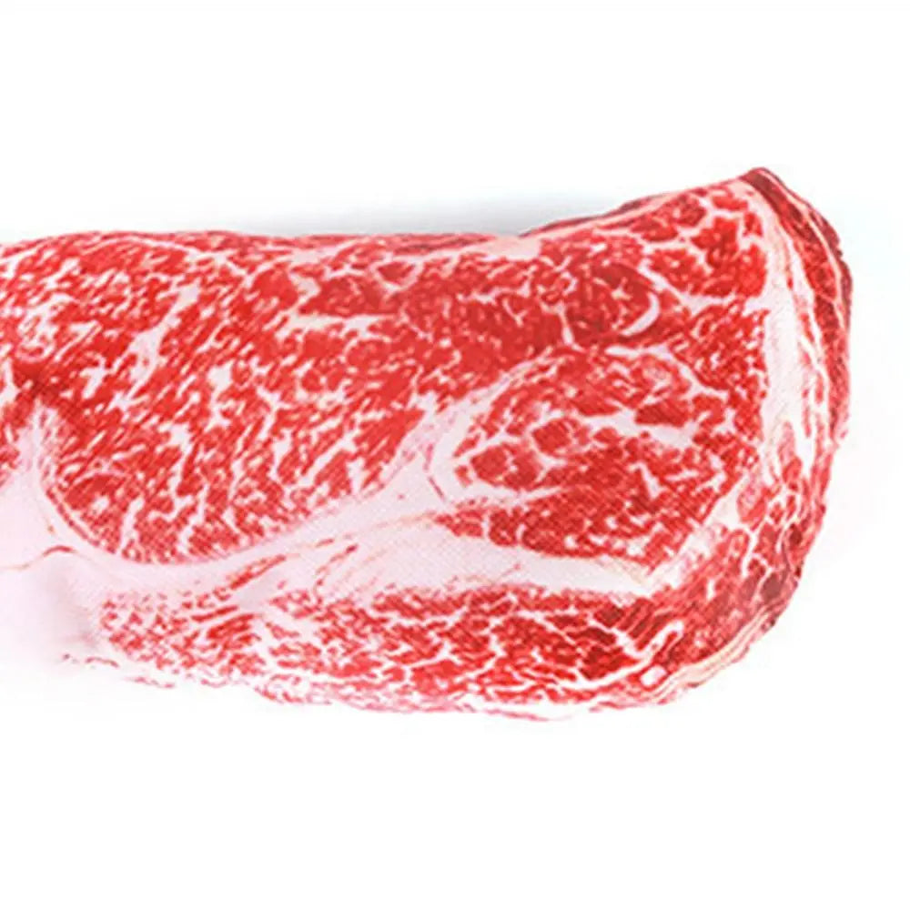 Squeaky Steak & Bone Dog Toy – Bite-Resistant Chew & Training Toy 🍖🐾